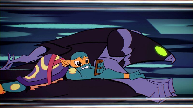 Michelangelo (vorne) – Bild: Paramount Michelangelo (vorne) – Bild: Paramount