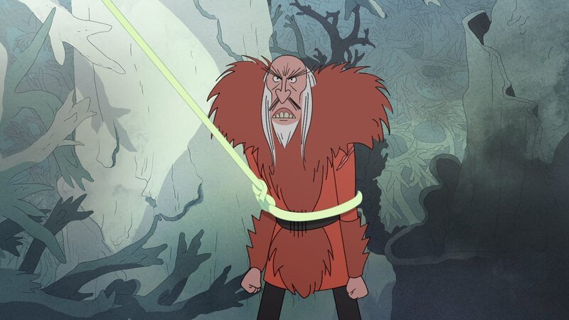 Der grausame Aufseher Tigre wurde von Tobie gefesselt und muss mit ansehen, wie Tobie flieht. – Bild: TANT MIEUX PROD/​ ZDF/​ ZDF STUDIOS/​ UMEDIA