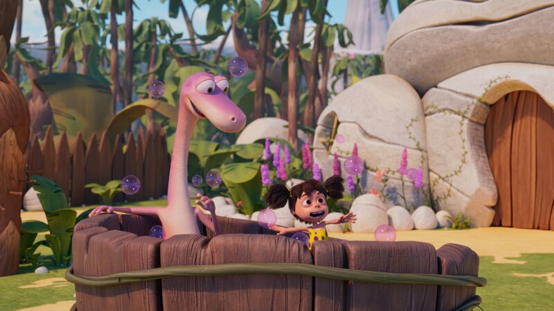 Die stinkende, wilde Lucy braucht ein Bad! – Bild: M.A.R.K.13 /​ TRIKK17 /​ ZDF /​ Fabrique d’image