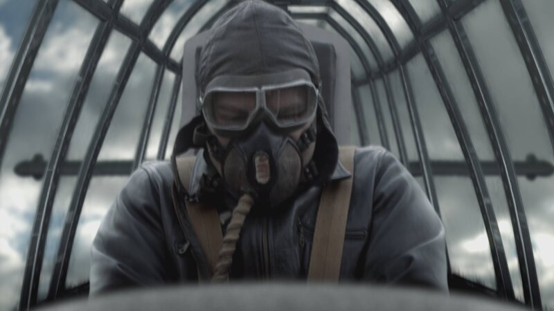 Hans-Ulrich Rudel flying in a Stukka. – Bild: The National Geographic Channel