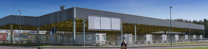 Historic border crossing museum between West and East Germany in Sachsen-Anhalt. – Bild: JFs Pic Factory Thielemann