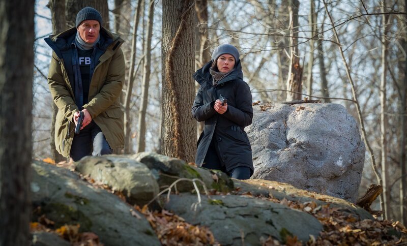 Supervisory Special Agent Jess LaCroix (Julian McMahon, l.); Special Agent Kristin Gaines (Alexa Davalos, r.) – Bild: Mark Schafer