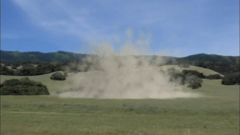 Toronto, Ontario, Kanada – Pacific Southwest Airlines Flug 1771 fliegt schneller als die Schallgeschwindigkeit. Das Flugzeug wird beim Aufprall sofort auf den Boden gepresst, wobei alle 43 Passagiere an Bord ums Leben kommen. – Bild: Cineflix/​NGC
