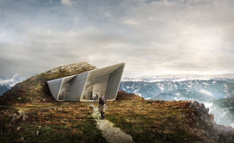 Das Messner Mountain Museum. – Bild: BR/​Kronplatz