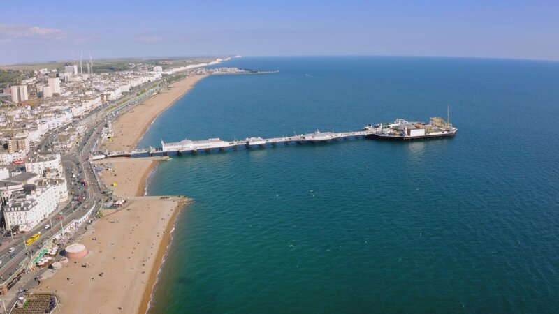 Brighton und die South Downs – Bild: zlwabacus /​ © Phoenix Television Ltd /​ Crime + Investigation
