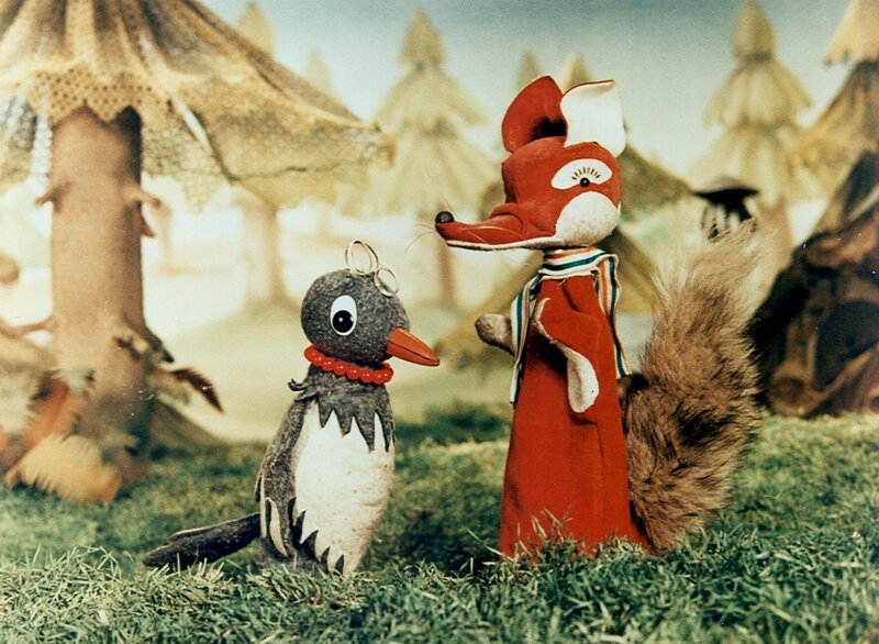 Herr Fuchs und Frau Elster im Märchenwald – Bild: RBB/​DRA