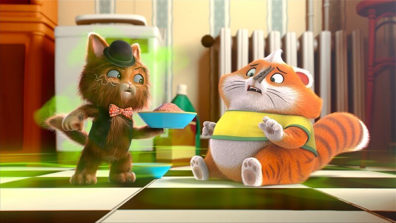 Stink badet nicht, da er Angst vor Wasser hat. Nun trägt er einen ziemlich üblen Geruch mit sich herum. – Bild: Rainbow S.r.l.