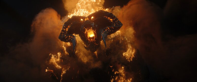 Als die Mithril-Mine auf Weisung von Durin III. versiegelt wird, erwacht in der Tiefe ein Balrog. – Bild: ZDF und Amazon Content Services LLC