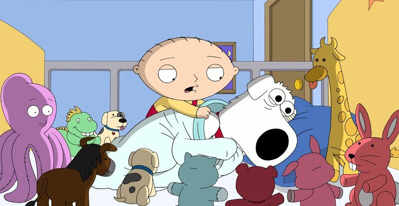 Kann Stewie (l.) seinem Freund Brian (r.) durch die schwere Zeit der Halluzinationen helfen? – Bild: Twentieth Century Fox Film Corporation