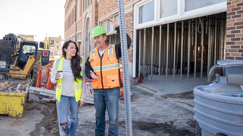 Joanna und Chip – Bild: Corey O’Connell /​ Magnolia /​ Discover Images /​ Warner Bros. Discovery, Inc. or its subsidiaries and affiliates. All rights reserved.