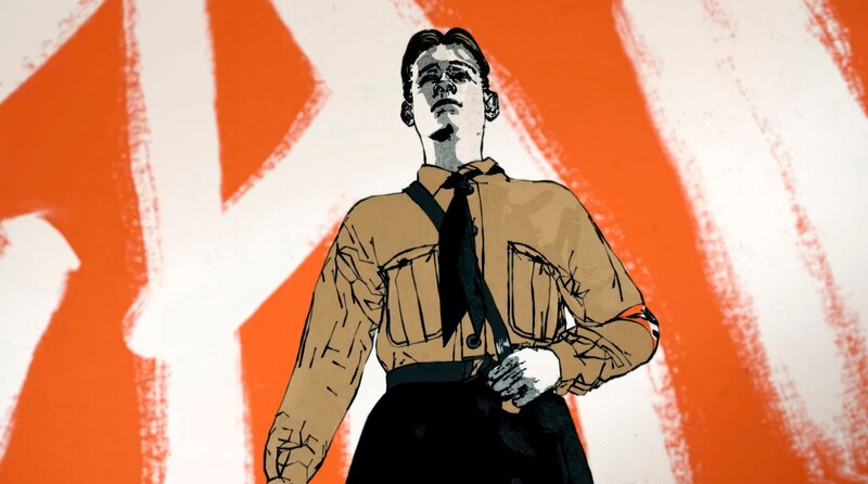 Franz Schall – Graphic Novel – Bild: rbb/​Vincent Burmeister/​astfilm productions