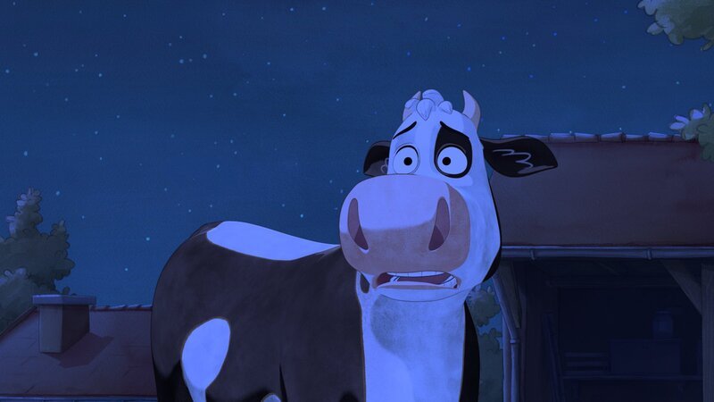 Was sind das nur für gruselige Geräusche auf Lieselottes Hof? – Bild: ZDF und WunderWerk