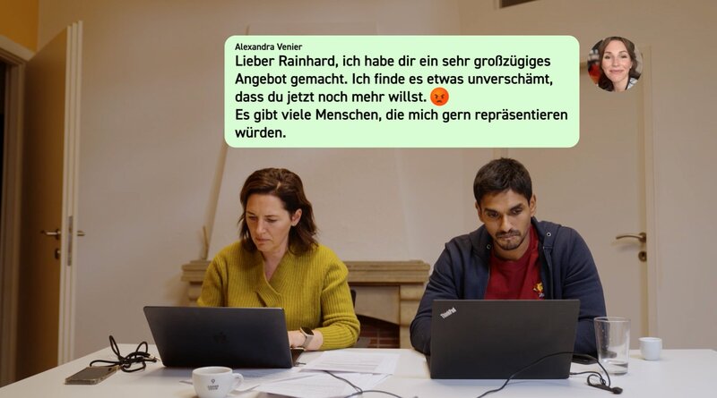 Dich zu lieben - Im Netz der Lovescammer – Bild: GALORE FILMS e. U. /​ ORF