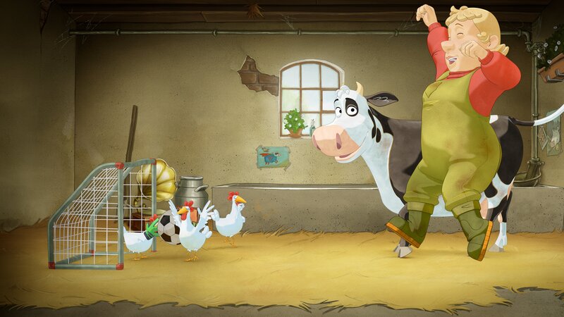 Eins zu null für die Bäuerin! – Bild: ZDF und WunderWerk