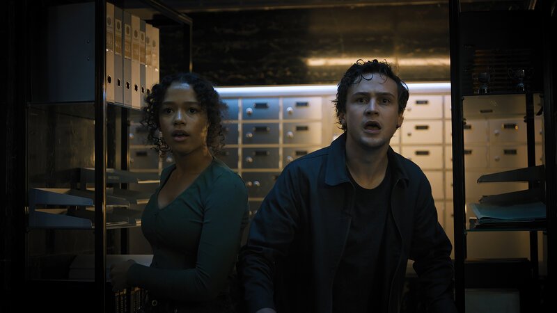 Zoey Davis (Taylor Russell, l.); Ben Miller (Logan Miller, r.) – Bild: Columbia Pictures Industries, Inc. Zoey Davis (Taylor Russell, l.); Ben Miller (Logan Miller, r.) – Bild: Columbia Pictures Industries, Inc.