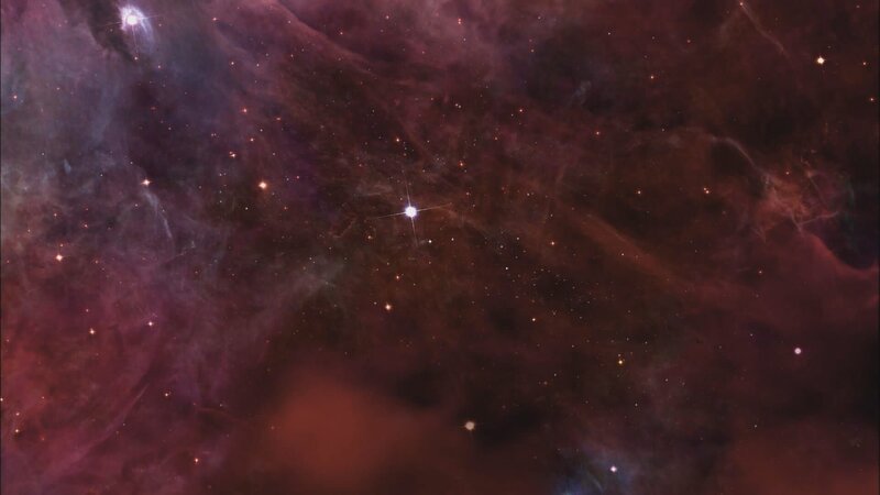Der interstellare Raum ist voll von kosmischer Strahlung. Die Sonne schützt uns vor den Gefahren. – Bild: ZDF
