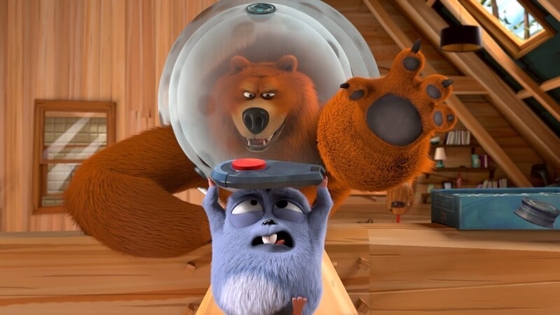 Front to back: lemming, Grizzy. – Bild: Boomerang