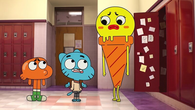 v.li.: Darwin, Gumball, Sarah – Bild: MAX Hungary