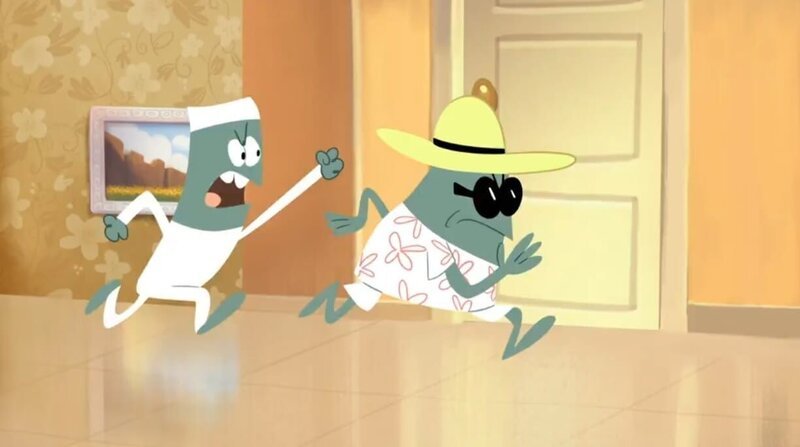 v.li.: Skinny Doc, Specs Doc – Bild: LAMPUT and Cartoon Network. A WarnerMedia Company