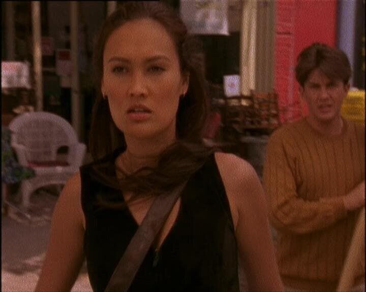 L-R: Sydney Fox (Tia Carrere) und Nigel Bailey (Christien Anholt) – Bild: TV4