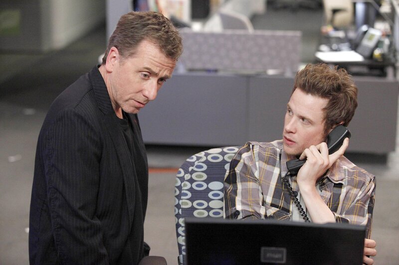 Dr. Cal Lightman (Tim Roth, l.) und Zach Morstein (Ashton Holmes) – Bild: MG RTL D /​ Fox