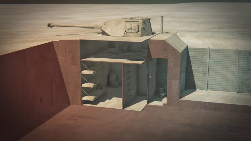 CGI image: tank. – Bild: The National Geographic Channel