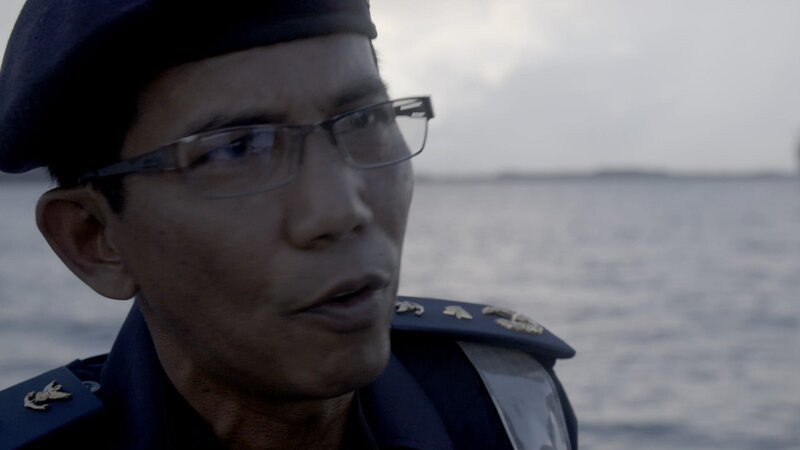 First Admiral Zubil from the Malaysian Maritime Enforcement Agency. – Bild: NEIL BONNER /​ National Geographic Channels