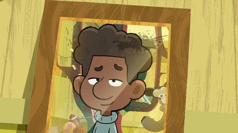 Tommy ahnt nicht wie nah er dem gruseligen Gri-Gri ist. – Bild: ZDF