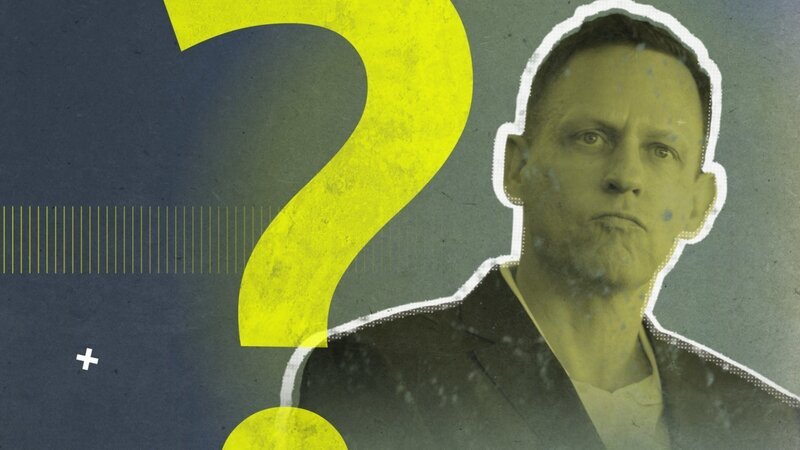 Peter Thiel investiert nicht mehr nur noch in Firmen, sondern auch in Politiker. – Bild: ZDF und Jennifer Kolbe/​Bewegte Zeiten
