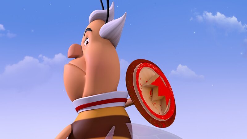 Der Richter und sein Wiesenstempel. – Bild: ZDF and Studio 100 Animation