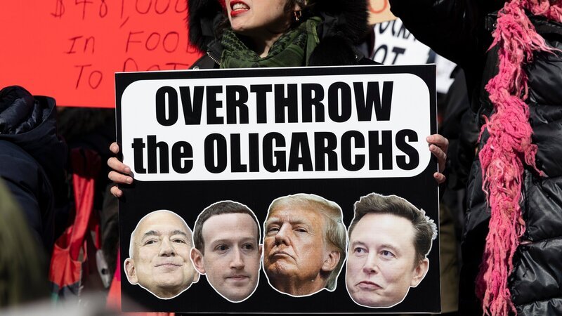 Der Wiederstand gegen die Tech-Oligarchen wächst. – Bild: ZDF und Gina M Randazzo