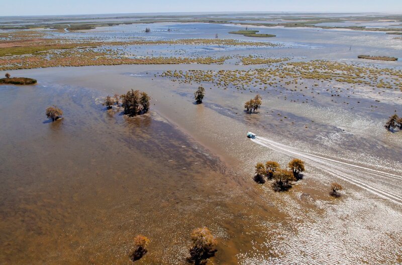 Das Mündungsdelta des Mississippi. – Bild: NDR/​Michael Höft HTTV