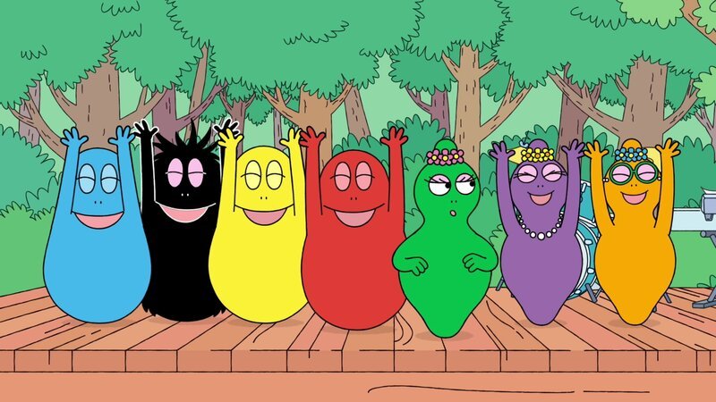 L-R: Barbahelle, Barbabo, Barbazoo, Barbabravo, Barbalala, Barbabelle, Barbasophie – Bild: Paramount