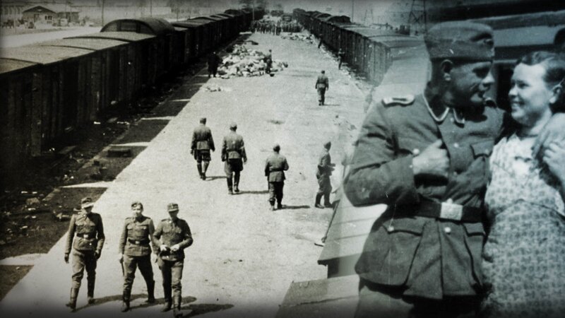 An der Rampe von Auschwitz wurde von der SS über Leben und Tod entschieden. – Bild: ZDF