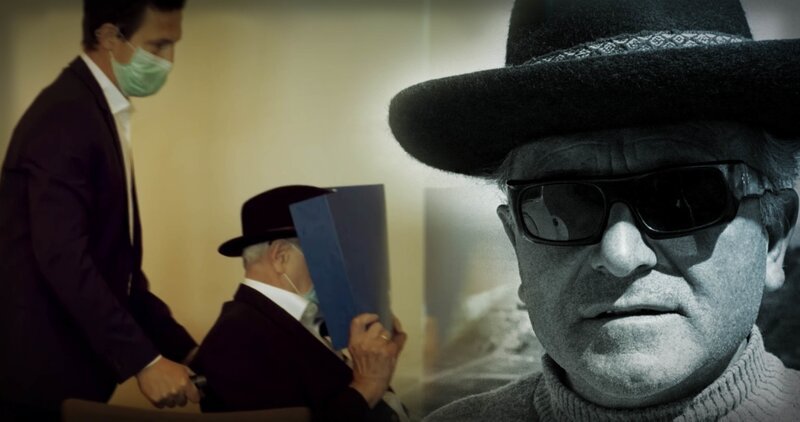 Selbst 2021 finden noch Prozesse gegen ehemalige SS-Angehörige statt – mittlerweile Greise. – Bild: ZDF und Leonie Link, Autorenkombinat