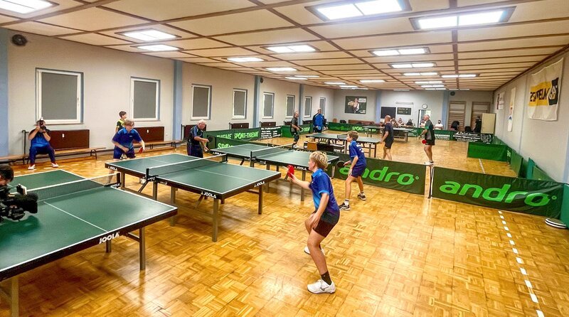 Tischtennishalle – Bild: MDR