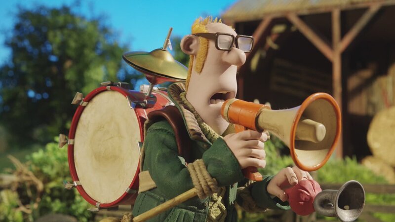 Ein ungebetener Gast hat sich unter die Schafe gemischt. – Bild: KiKA