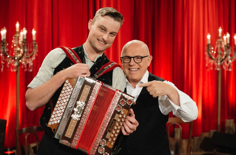 Von links: Fabian Neulinger und Jürgen Kirner. – Bild: BR/​Jan Saurer