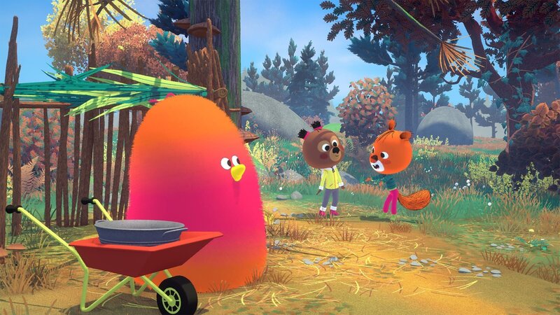 Edmund, Luzie und Dingsda wollen die Kiefer Perlimpinpin retten! – Bild: hr/​MIAM! Animation