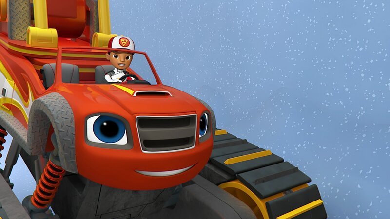 Blaze und AJ (oben) – Bild: Nickelodéon Junior