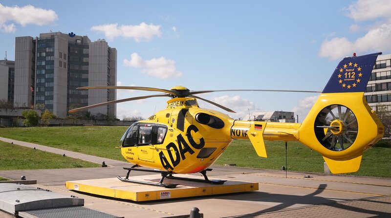 Der Helikopter Christoph 5 – Bild: SWR/​SEO Entertainment GmbH