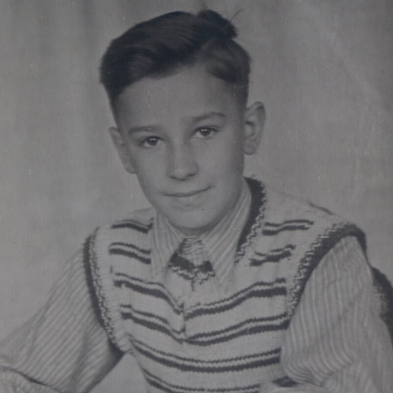 Jürgen Möhlmann nach seiner Adoption durch Familie Möhlmann in Lübbecke/​ NRW. genaues Jahr unbekannt. Weiteres Bildmaterial finden Sie unter www.br-foto.de. – Bild: SWR/​Hoferichter & Jacobs GmbH/​privat