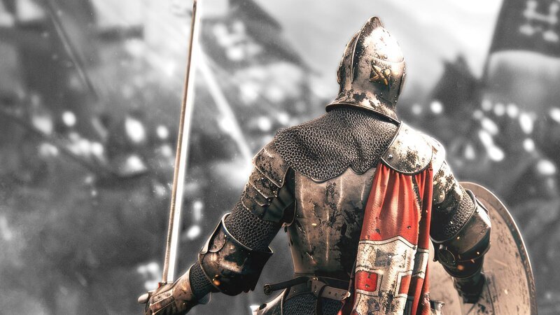 Am 25. Oktober 1415 treffen englische Truppen unter König Heinrich V. bei Azincourt auf das französische Heer. Der Einsatz neuartiger Waffen bringt England einen entscheidenden Vorteil. – Bild: ZDF und AdobeStock_788427053, [M] Tobias Lenz