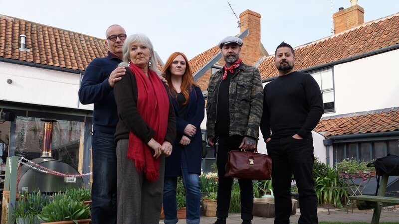 Peter Stirling, Candi Lever, Jayne Harris, Ian Lawman, Barri Ghai – Bild: Warner Bros. Discovery, Inc. or its subsidiaries and affiliates
