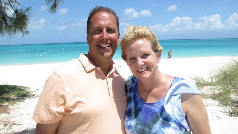 Behind the scenes of clients Laura and Michael in Providenciales, Turks and Caicos as seen on HGTV’s Caribbean Life – Bild: Warner Bros. Discovery