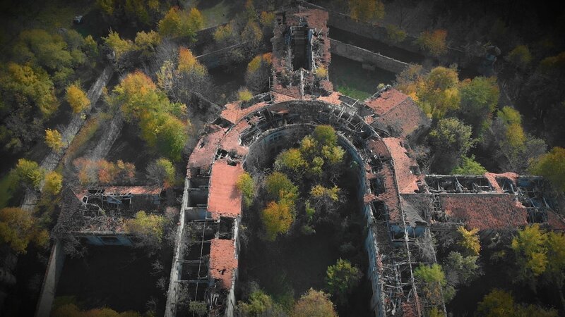 Die sogenannte Bankja-Residenz wurde im Jahr 1973 vom kommunistischen Parteichef Todor Schiwkow in Auftrag gegeben. – Bild: WELT