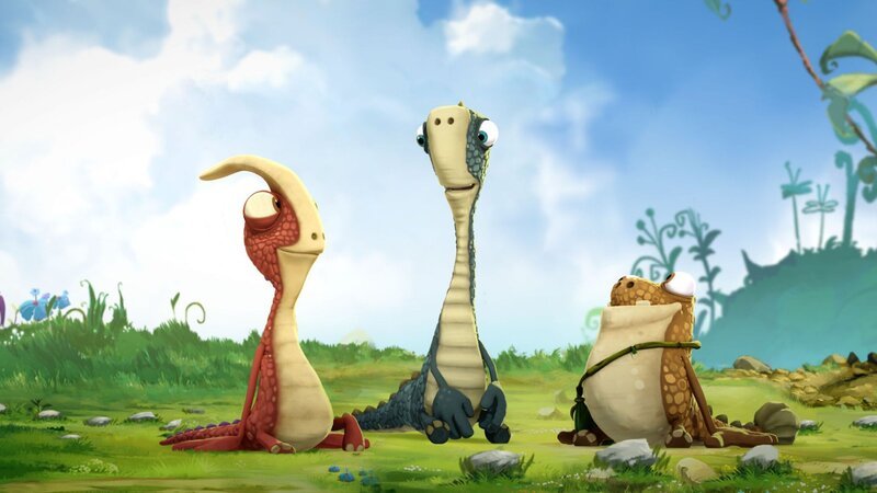 Bill bemerkt, dass Giganto sie am heutigen Tage noch gar nicht erschreckt hat. – Bild: SUPER RTL Bill bemerkt, dass Giganto sie am heutigen Tage noch gar nicht erschreckt hat. – Bild: SUPER RTL