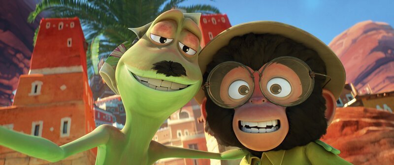 In 80 Tagen um die Welt? Kein Problem für zwei Abenteurer wie Phileas Frogg und Seidenäffchen Passepartout. – Bild: PLURIMEDIA (Studio Canal) In 80 Tagen um die Welt? Kein Problem für zwei Abenteurer wie Phileas Frogg und Seidenäffchen Passepartout. – Bild: PLURIMEDIA (Studio Canal)