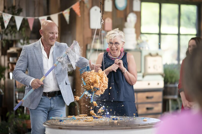(v.l.n.r.) Matt Moran; Maggie Beer; Mel Buttle; Claire Hooper – Bild: BBC Studios Australia Lizenzbild frei