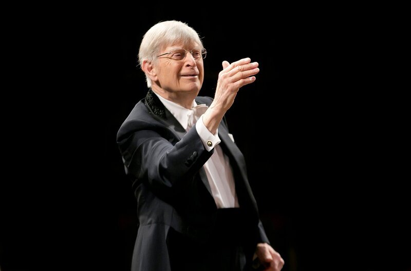 Dirigent Herbert Blomstedt – Bild: MDR/​Gert Mothes